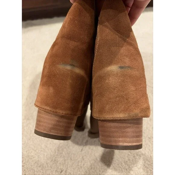 Try On/demo Dingo Women's Wild Fire Western Boots Brown Size 9 Dl2280 Cowboy - Picture 8 of 15